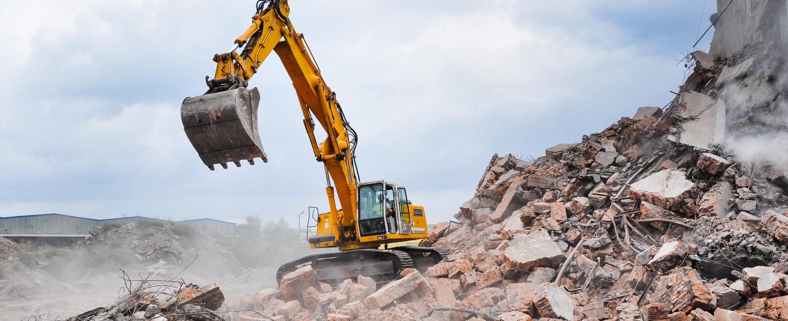 Abbruch-Bauarbeiten